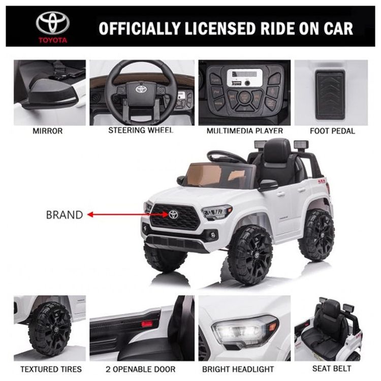 Carro-Eletrico-Infantil-a-Bateria-12V-2-Assentos-com-2-foto-2