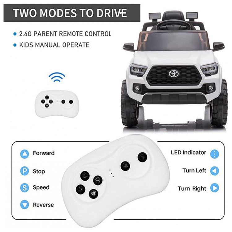 Carro-Eletrico-Infantil-a-Bateria-12V-2-Assentos-com-2-foto-3