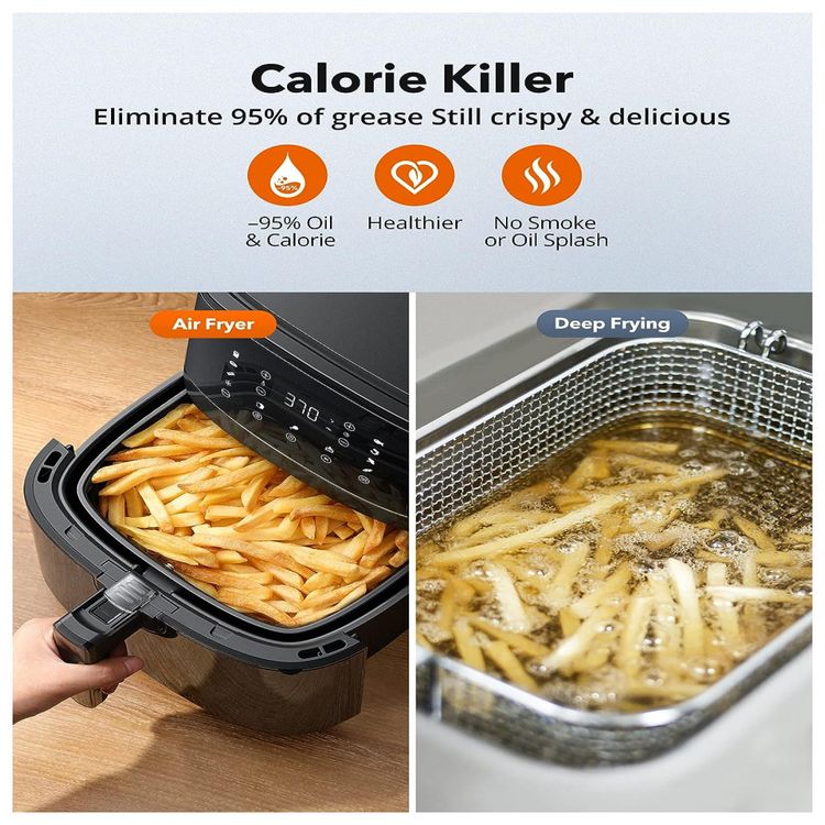 Fritadeira-Eletrica-AirFryer-13L-com-Painel-Digital-e-Livro-foto-3