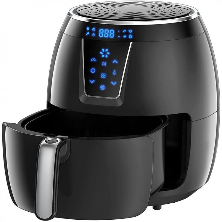 Fritadeira-Eletrica-AirFryer-5.8L-com-Painel-Digital-e-foto-0