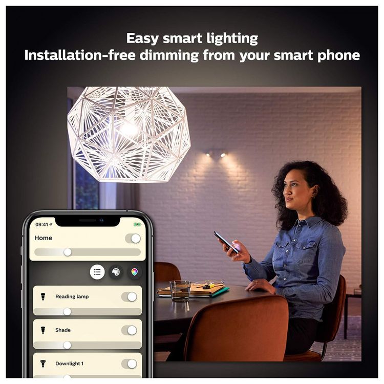 Lampada-LED-Inteligente-Philips-BR30-com-Bluetooth-e-foto-2
