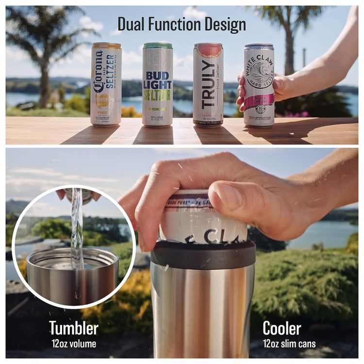 Porta-Latas-Termico-em-Aco-Inoxidavel-HUSKI-Prateado-foto-3