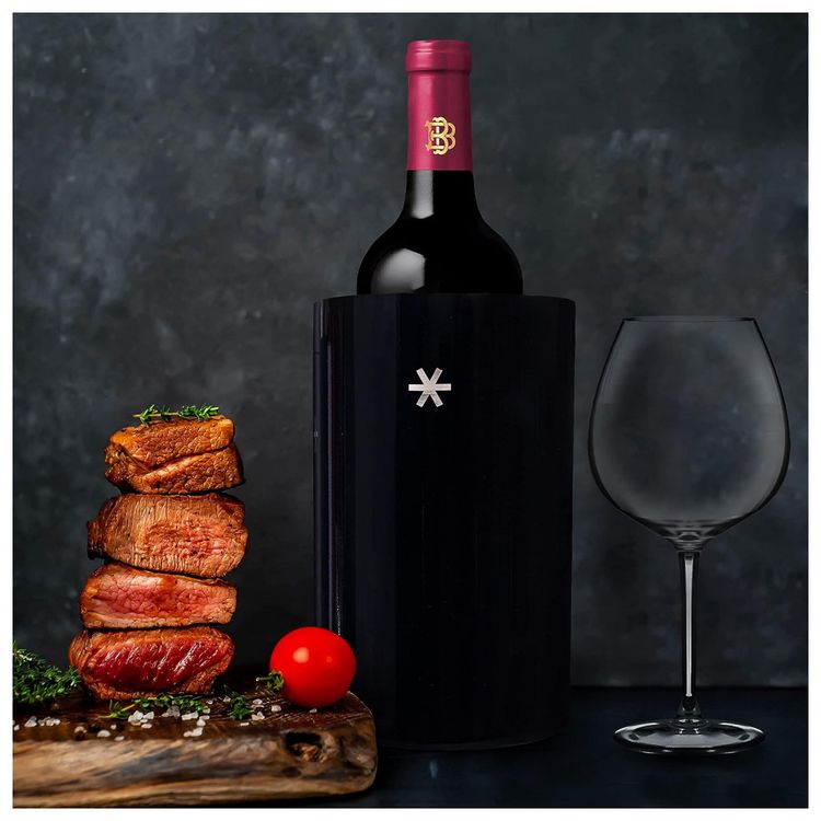 Porta-Garrafa-Termico-para-Vinho-em-Aco-Inoxidavel-com-foto-5