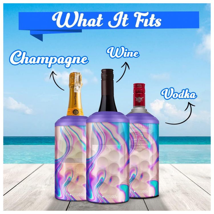 Porta-Garrafa-Termico-para-Vinho-Frost-Buddy-em-Aco-foto-2