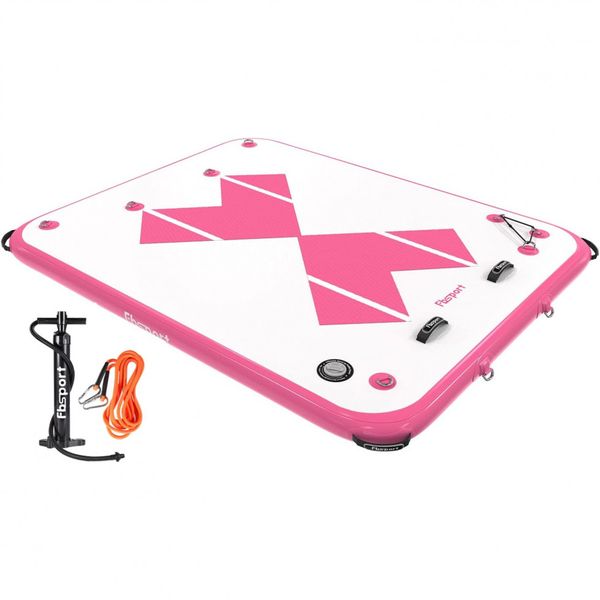 Plataforma-Inflavel-Flutuante-Suporta-ate-2-Pessoas-com-foto-0