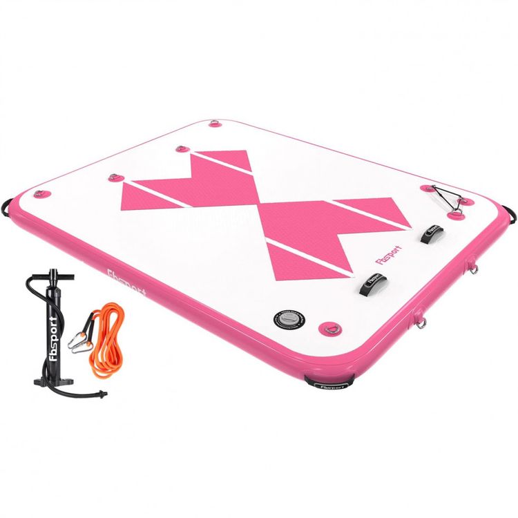 Plataforma-Inflavel-Flutuante-Suporta-ate-2-Pessoas-com-foto-0