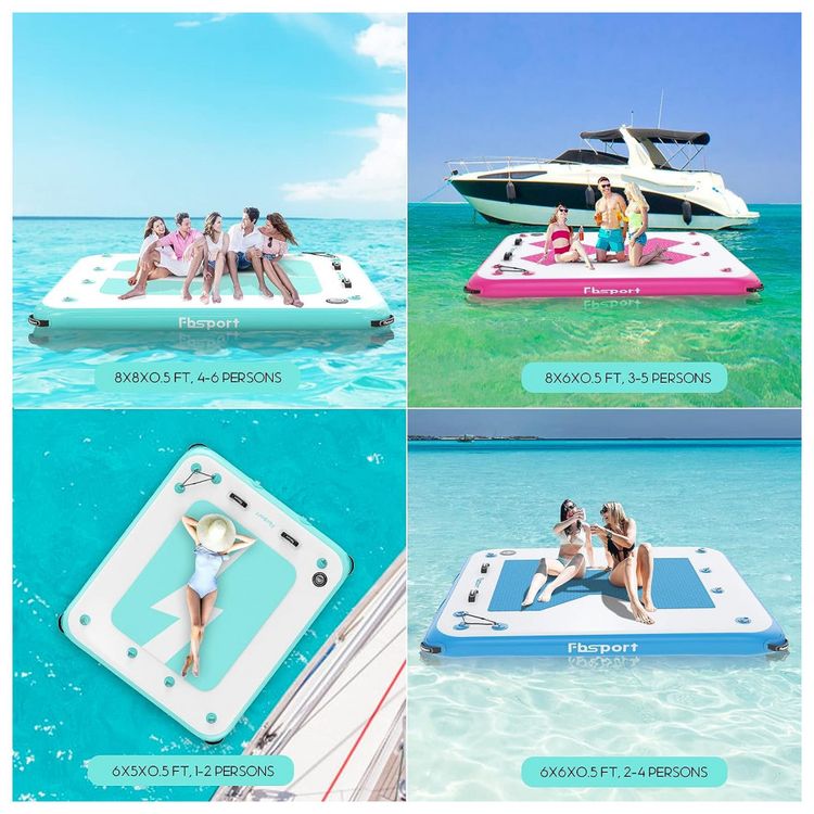 Plataforma-Inflavel-Flutuante-Suporta-ate-2-Pessoas-com-foto-3