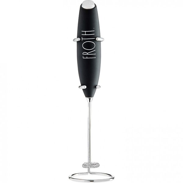 Espumador-Eletrico-de-Leite-em-Aco-Inoxidavel-a-Bateria-com-foto-0