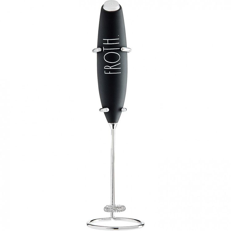 Espumador-Eletrico-de-Leite-em-Aco-Inoxidavel-a-Bateria-com-foto-0