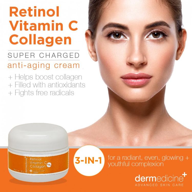 Dermedicine-Creme-Dacial-Anti-Idade-com-Vitamina-C-Retinol-foto-1