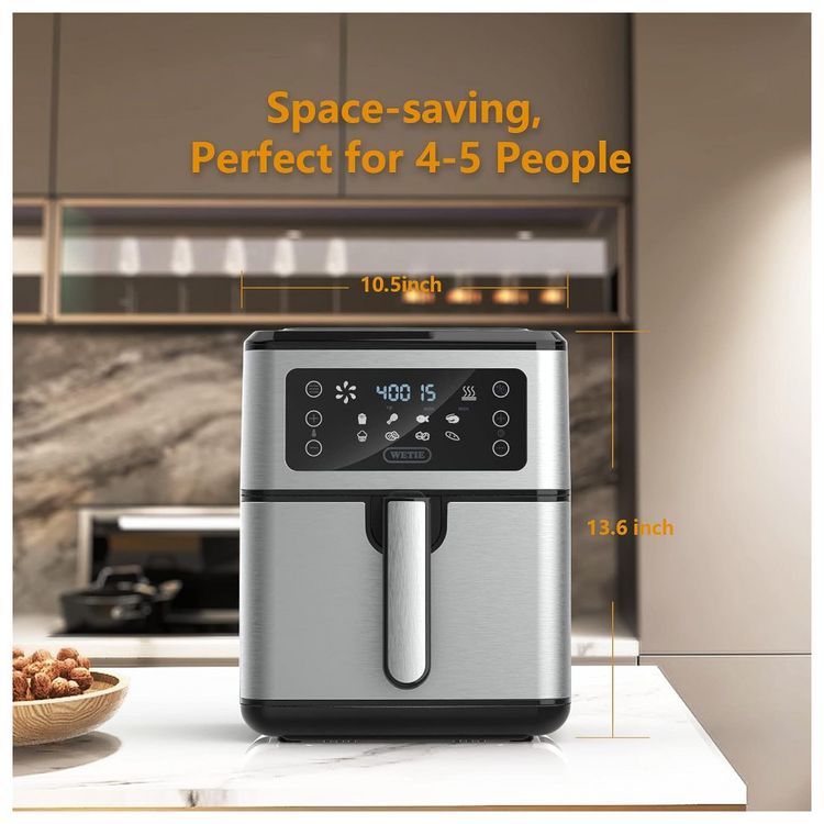 Fritadeira-Eletrica-AirFryer-7.5L-com-Painel-Digital-e-Livro-foto-3