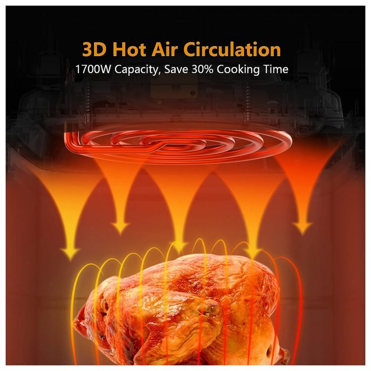 Fritadeira-Eletrica-AirFryer-7.5L-com-Painel-Digital-e-Livro-foto-4