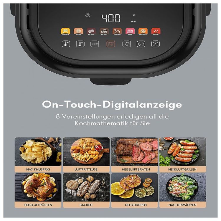 QCUQ-Fritadeira-Eletrica-AirFryer-3L-com-Painel-Digital-e-foto-2