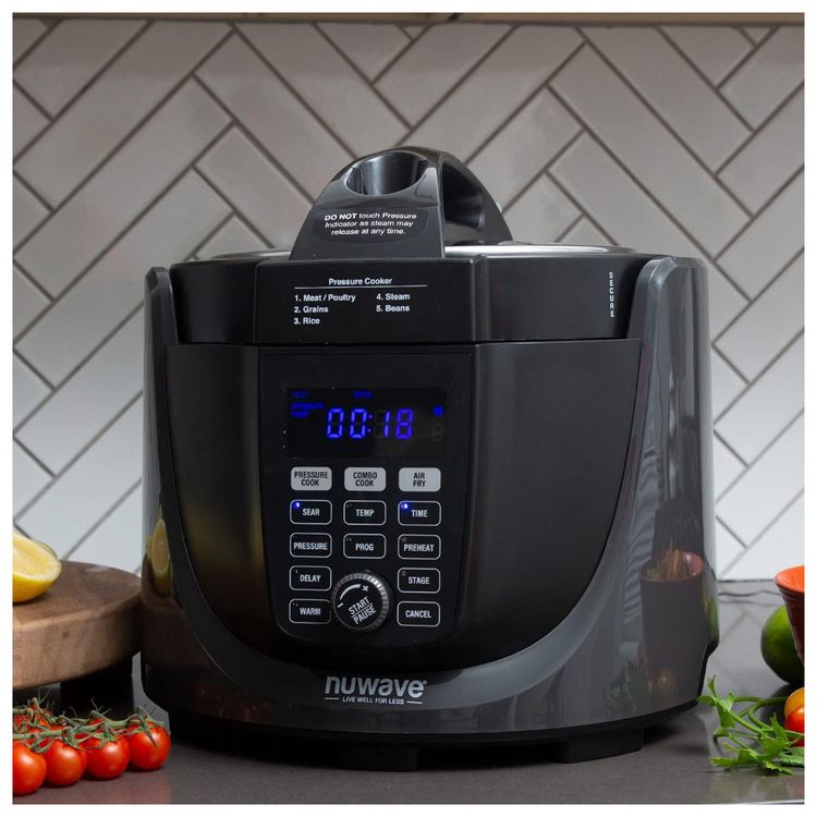 Panela-de-Pressao-Eletrica-6L-em-Aco-Inoxidavel-com-Painel-foto-1