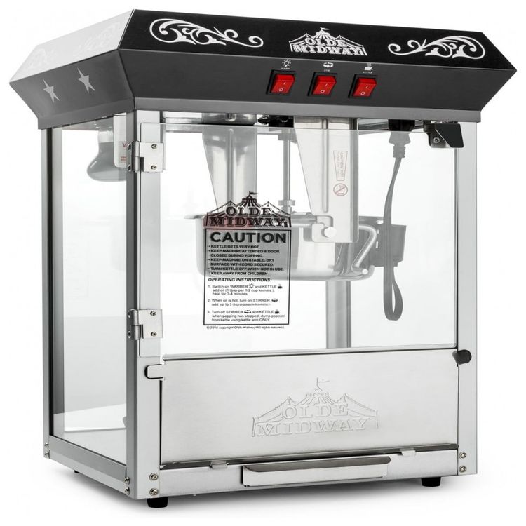 Pipoqueira-Eletrica-de-Bancada-12kg-850W-110v-OLDE-MIDWAY-foto-0