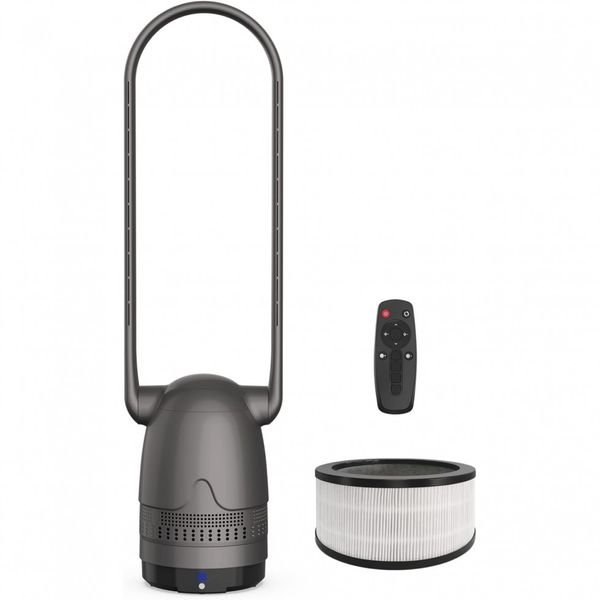 Ventilador-de-Torre-e-Purificador-de-Ar-com-8-Velocidades-foto-0