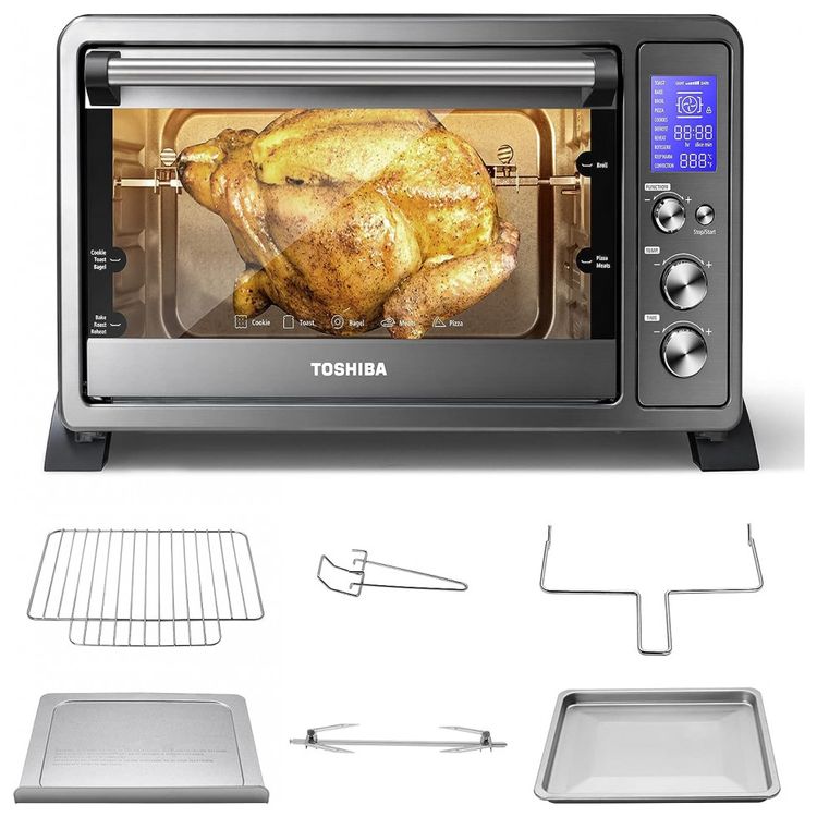 Forno-Eletrico-de-Bancada-32L-9-Configuracoes-com-Painel-foto-0