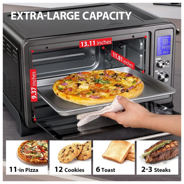 Forno-Eletrico-de-Bancada-32L-9-Configuracoes-com-Painel-foto-4