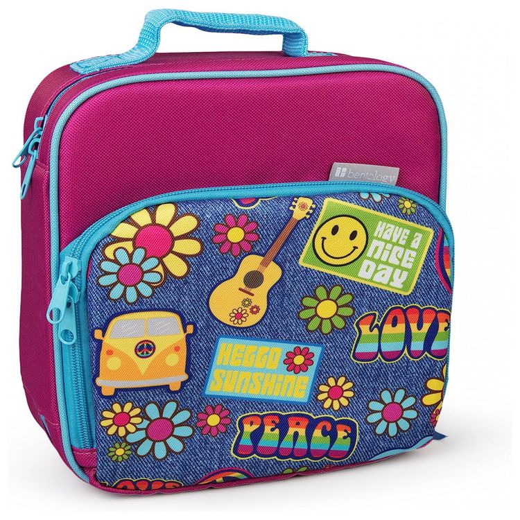 Hippie-Retro-Lancheira-Infantil-com-Isolamento-Para-3-Anos-foto-0