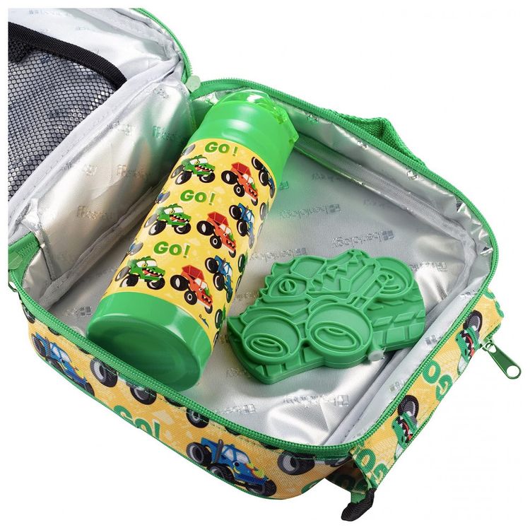 Bentology-Caminhao-Monstro-Lancheira-Infantil-com-Garrafa-de-foto-1