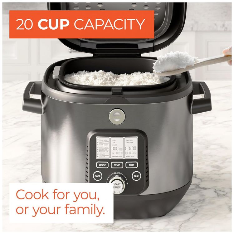 Panela-de-Arroz-6L-Antiaderente-Facil-de-Limpar-com-Display-foto-1