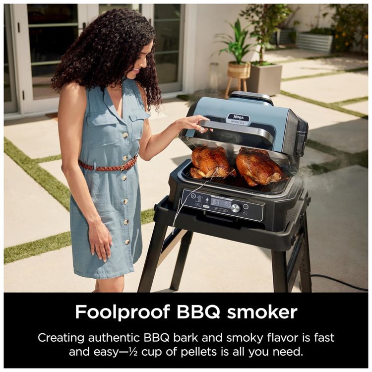 Grill-Eletrico-Defumador-Inteligente7-em-1-com-Bluetooth-e-foto-2