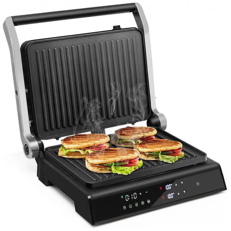 Grill-Eletrico-com-Placas-Antiaderentes-Bandeja-de-foto-0