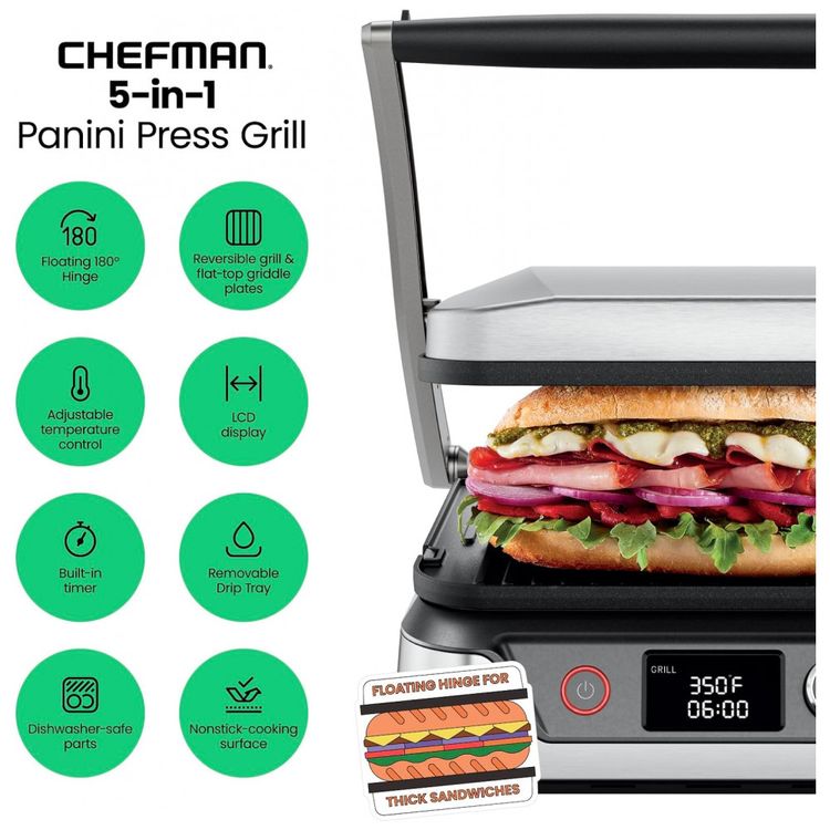 Grill-Eletrico-5-em-1-com-Revestimento-Antiaderente-e-Placas-foto-1