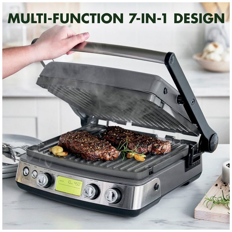 Grill-Eletrico-7-em-1-com-Dois-Conjuntos-de-Placas-de-Waffle-foto-2