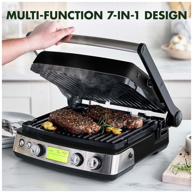 Grill-Eletrico-7-em-1-com-Dois-Conjuntos-de-Placas-de-Waffle-foto-2