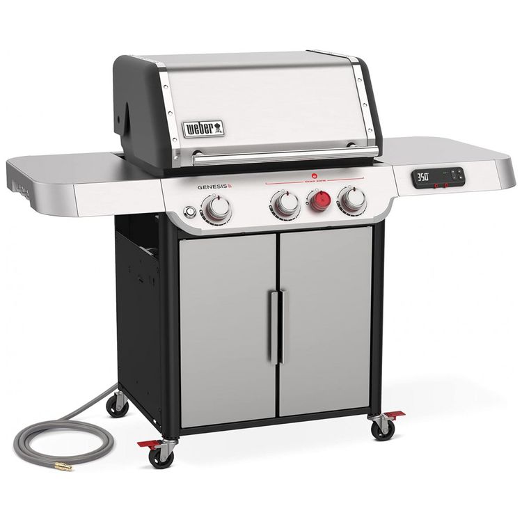 Churrasqueira-a-Gas-Natural-Aco-Inoxidavel-Weber-Genesis-foto-1