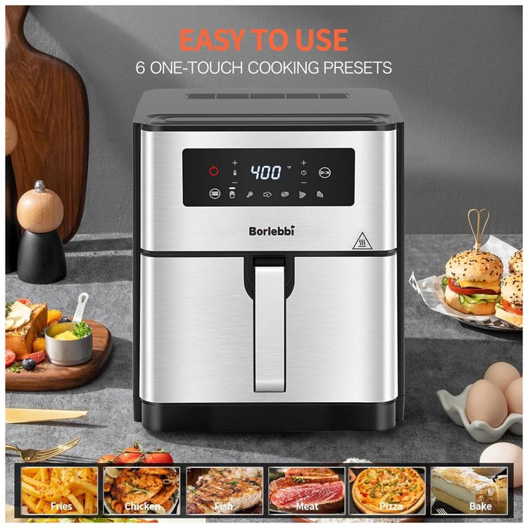 Fritadeira-Eletrica-Air-Fryer-10L-com-6-Funcoes-de-foto-2