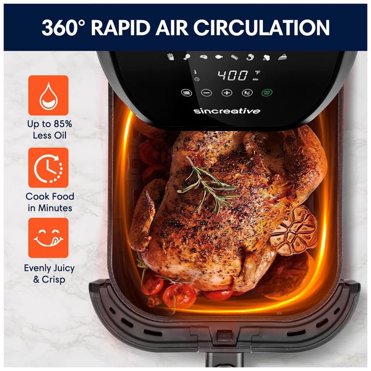 Fritadeira-Eletrica-Air-Fryer-8-em-1-53-Litros-com-Tela-foto-3