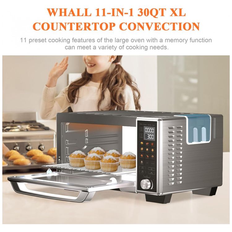 Forno-Eletrico-11-em-1-30-Litros-em-Aco-Inoxidavel-com-4-foto-1