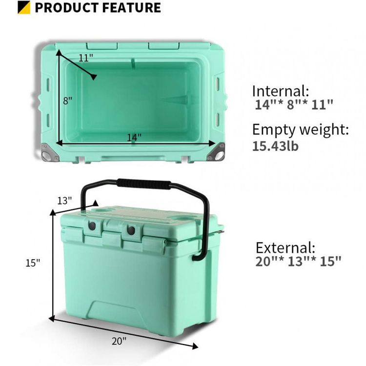 Cooler-Caixa-Termica-Portatil-25-Litros-com-Porta-Copos-foto-2