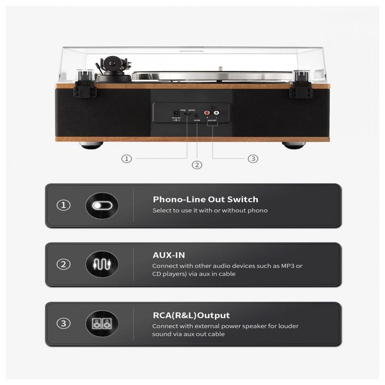 Vitrola-Toca-Discos-Retro-2-Velocidades-com-Bluetooth-e-Alto-foto-5