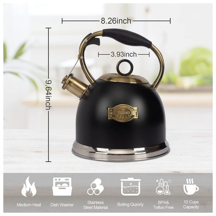 Chaleira-de-Cha-3L-em-Aco-Inoxidavel-com-Apito-LUXGRACE-T12-foto-4