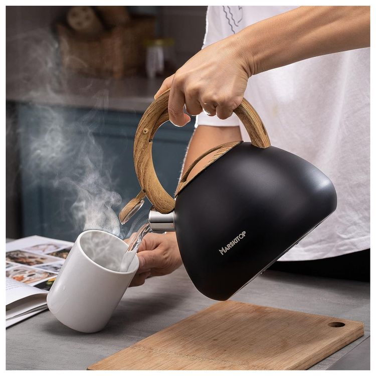 MARSKITOP-Chaleira-de-Cha-2.5L-em-Aco-Inoxidavel-com-Apito-foto-1