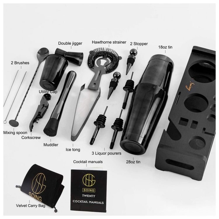 Kit-Bn-Profissional-24-Pecas-em-Aco-Inoxidavel-com-Suporte-foto-1