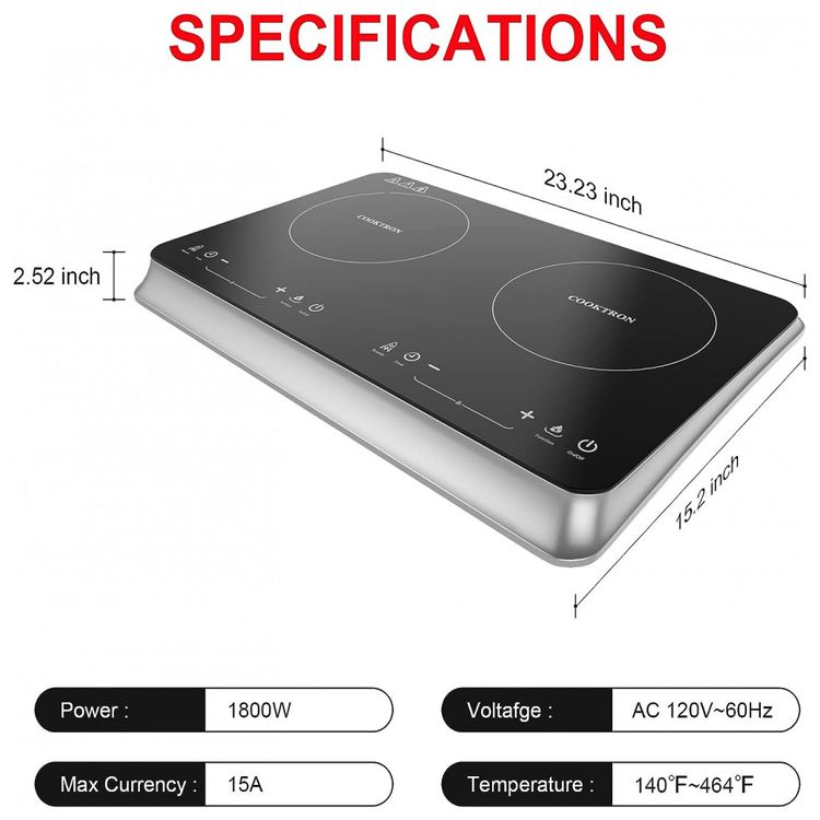 Cooktop-COOKTRON-de-Inducao-Duplo-Portatil-com-Controle-foto-5
