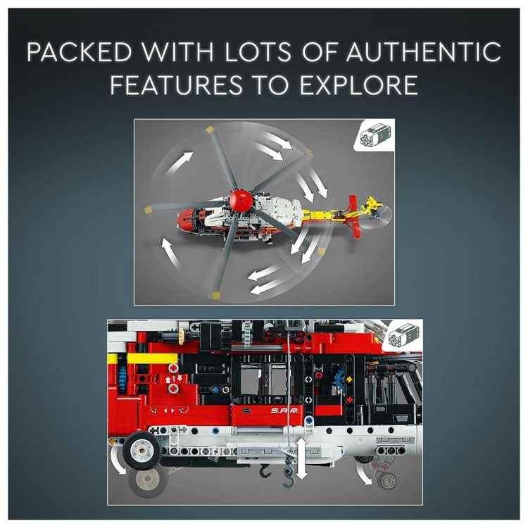 LEGO-Technic-Airbus-H175-Rescue-Helicopter-42145-Toy-foto-3