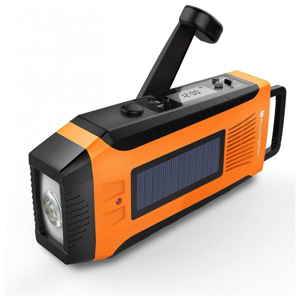 Radio-AM-FM-e-NOAA-2000mAh-Bateria-Solar-Manivela-de-Recarga-foto-0