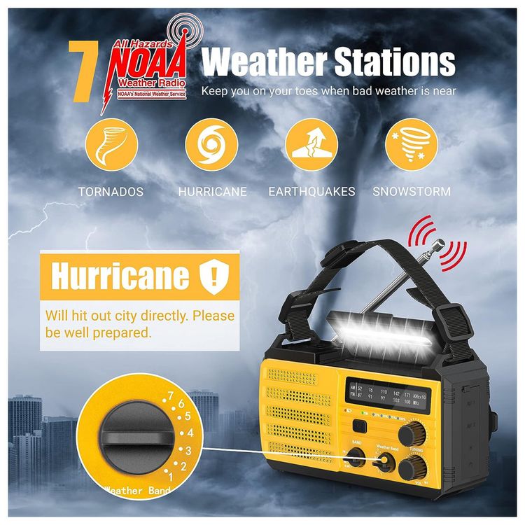 Radio-AM-FM-NOAA-Carregador-USB-para-Celular-Solar-foto-1
