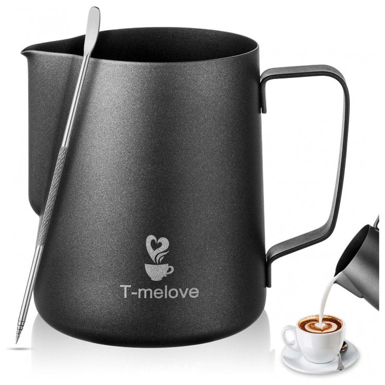 T-melove-Milk-Frothing-Pitcher-350ml-12oz-304-Stainless-foto-0