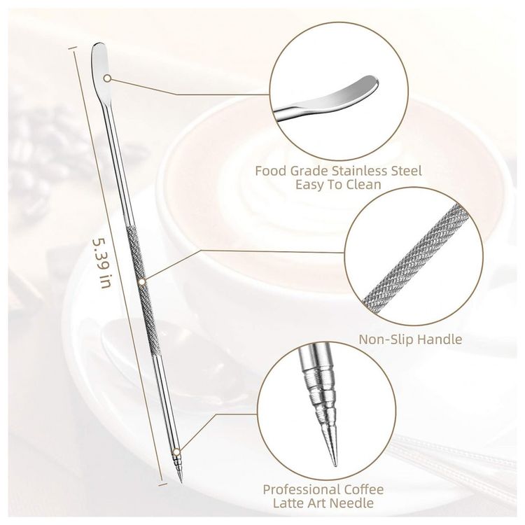 T-melove-Milk-Frothing-Pitcher-350ml-12oz-304-Stainless-foto-3