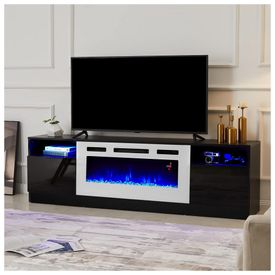 Amerlife-Fireplace-TV-Stand-with-36-Electric-Fireplace-LED-foto-0