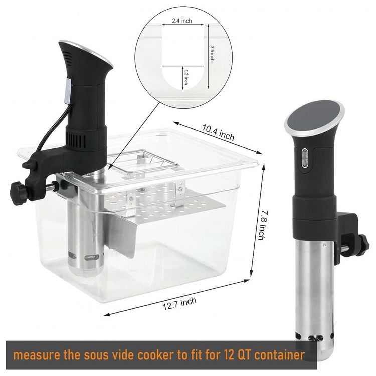 Restlrious-Sous-Vide-Container-12-QT-with-Lid-and-Fixed-foto-1