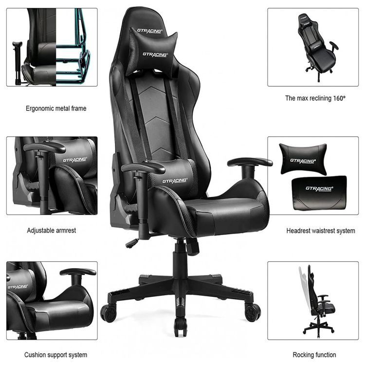 GTRACING-Gaming-Chair-Racing-Office-Computer-Ergonomic-Video-foto-2