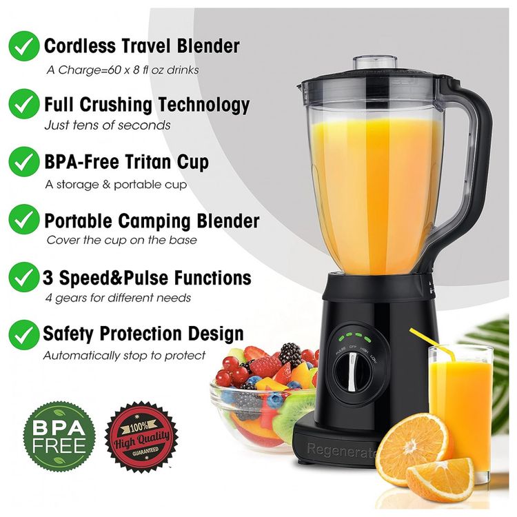 Liquidificador-pessoal-sem-fio-de-300-W-para-shakes-e-foto-2