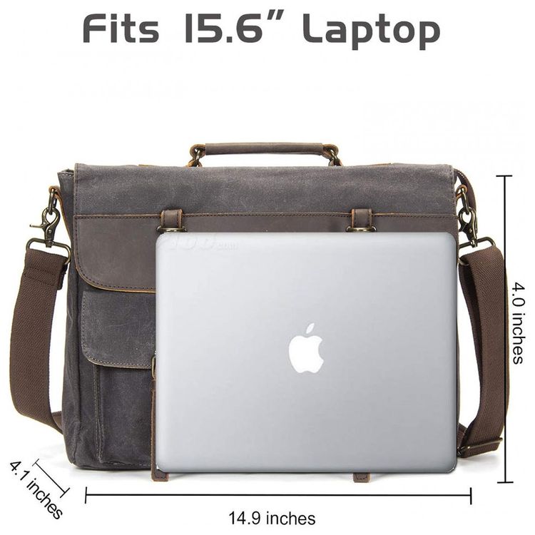 Bolsa-mensageiro-para-laptop-emissary-bolsa-de-lona-e-couro-foto-2